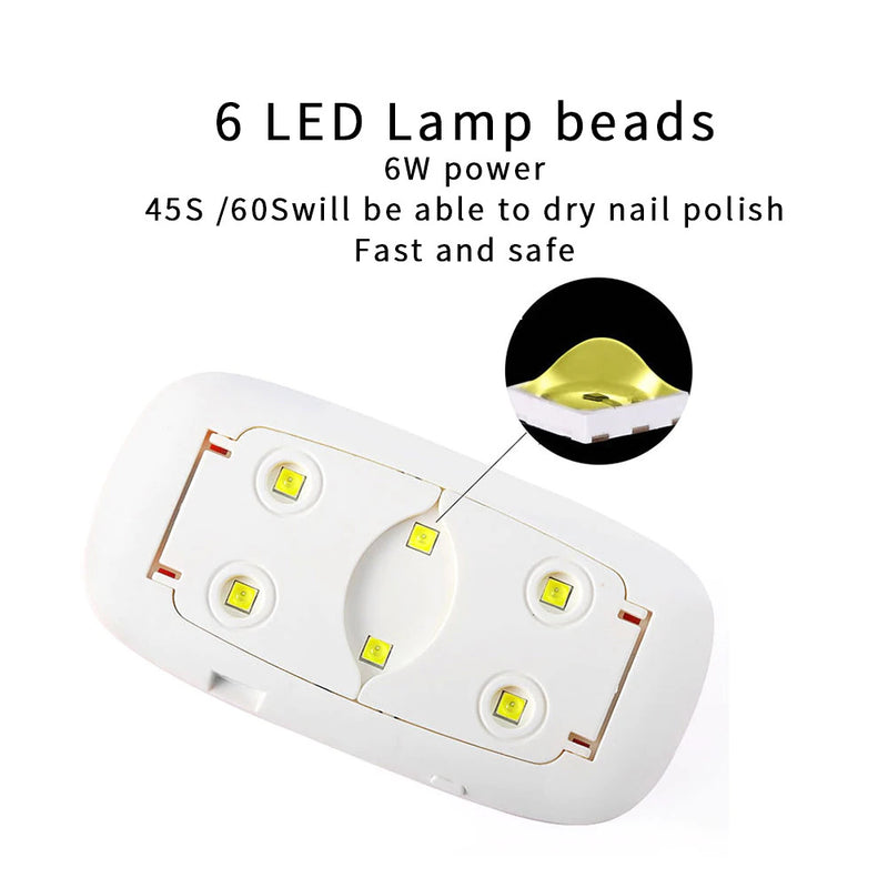 Mini UV LED USB Nail Lamp Dryer