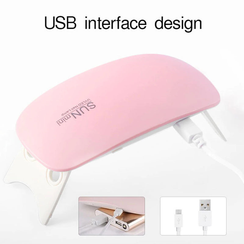 Mini UV LED USB Nail Lamp Dryer