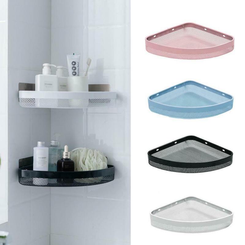 Punch-Less Corner Storage Shelf