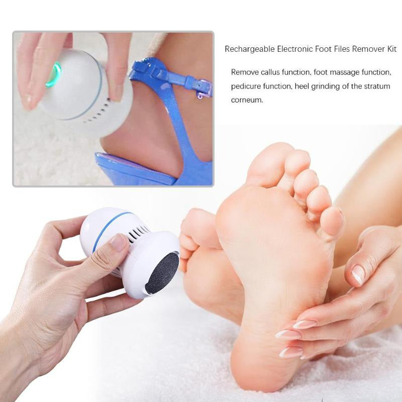 Electric Foot File & Callus Remover Vac