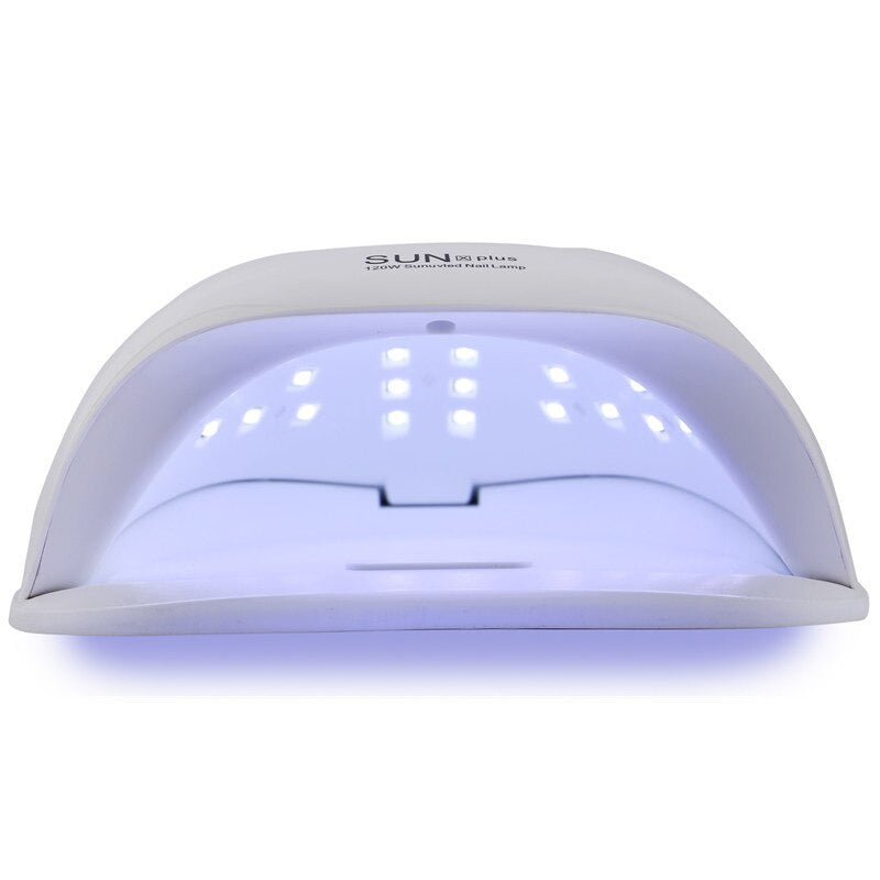 120W UV LED Nail Lamp - Nail Polish Manicure & Pedicure Dryer
