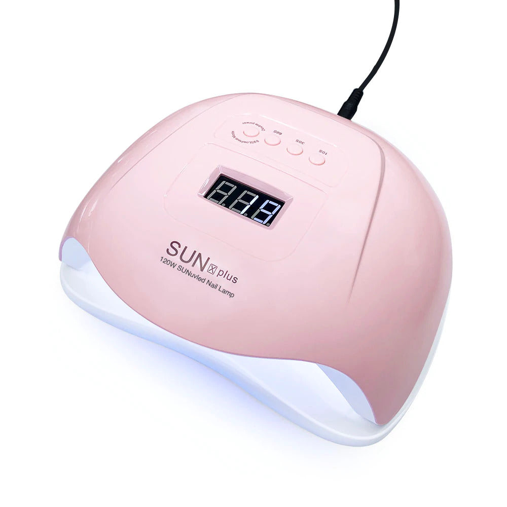 120W UV LED Nail Lamp - Nail Polish Manicure & Pedicure Dryer